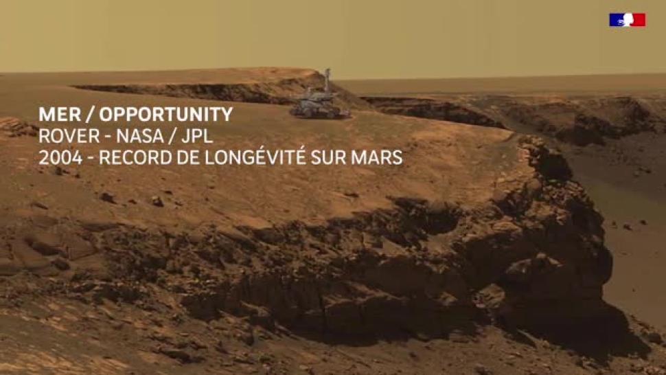 Mars : près de 60 ans d'exploration
